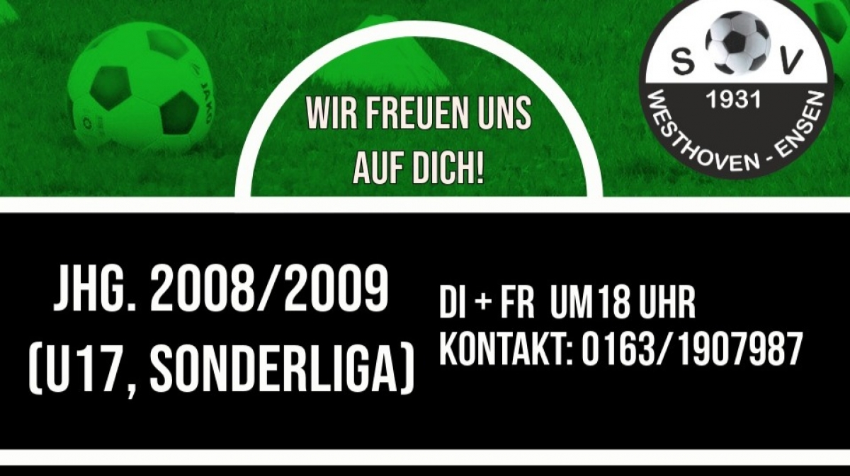 Mehr über den Artikel erfahren Sichtungstraining U17