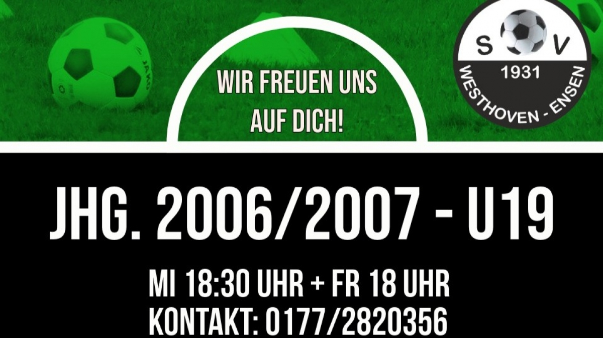 Mehr über den Artikel erfahren Sichtungstraining U19