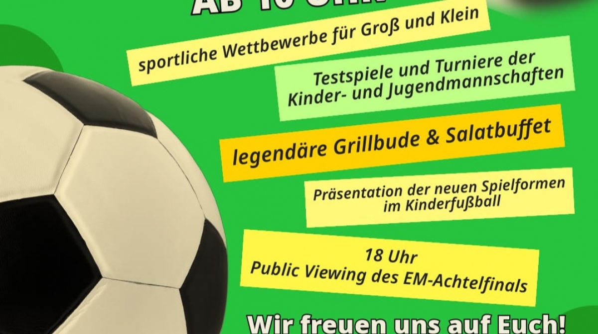 Mehr über den Artikel erfahren Tag des Fußballs am 29.06.