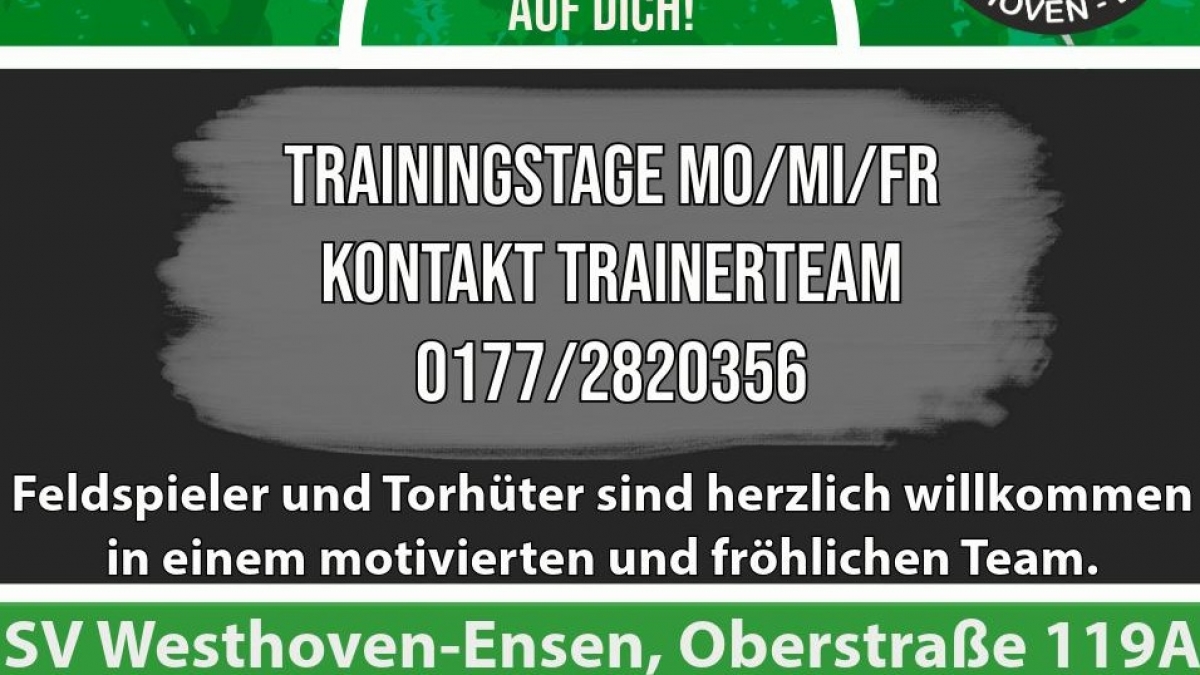 Mehr über den Artikel erfahren U 19 sucht Verstärkung