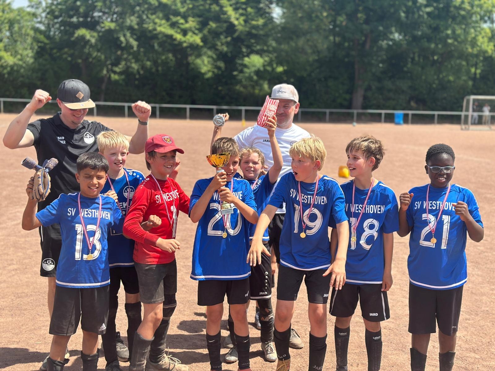 Mehr über den Artikel erfahren U11 holt den TGSV SommerCup-Pokal nach Westhoven!